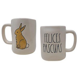 Rae Dunn Felices Pascuas (Happy Eastern) Coffee Mug